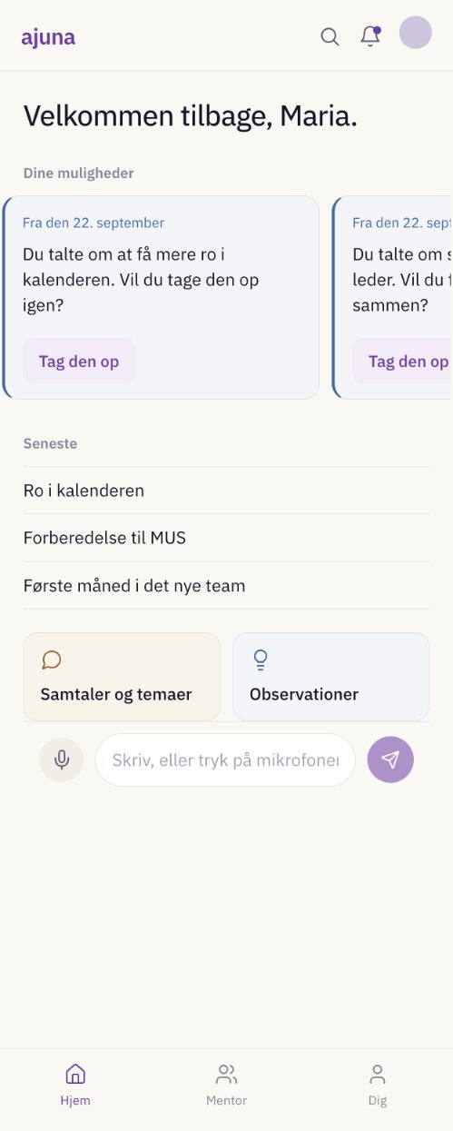 Ajuna på telefonen